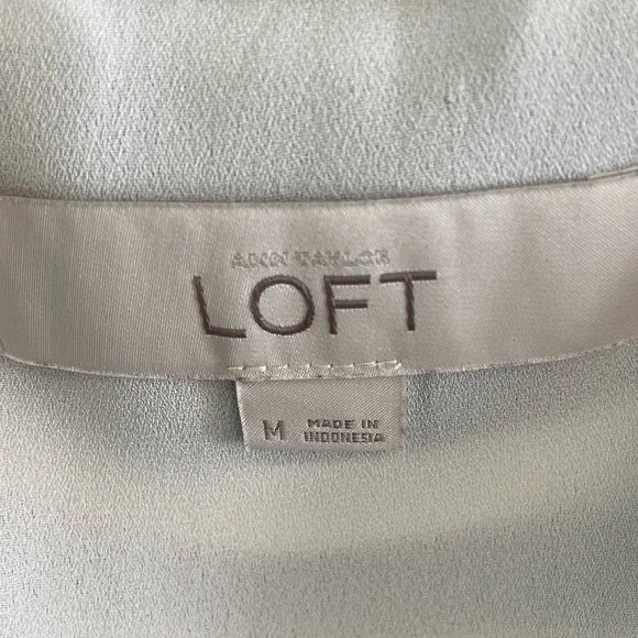 LOFT Navy and White Dress - Picture 2 of 5